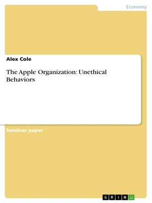 cover image of The Apple Organization